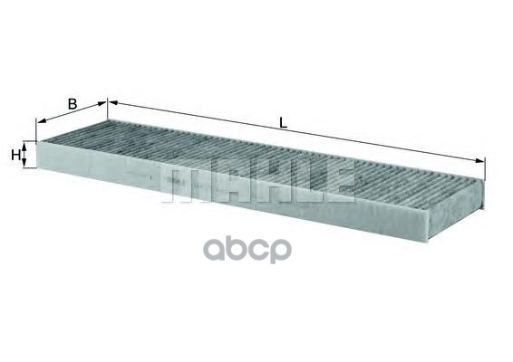 Фильтр салонный угольный Mahle/Knecht арт. LAK 171