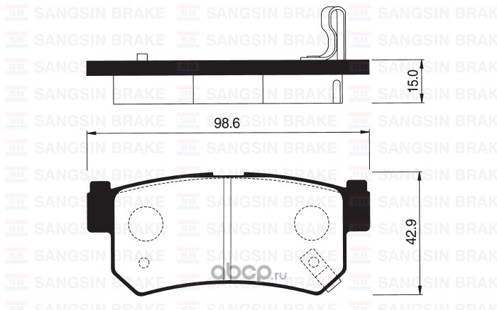 Sangsin brake SP1151