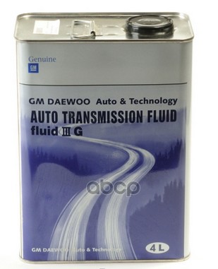 93740314Gm Масло Трансмиссионное!4Lchevrolet Aveo 03-08 GENERAL MOTORS арт. 93740314