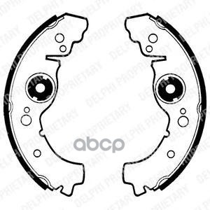 Комплект тормозных колодок Delphi арт. LS1265