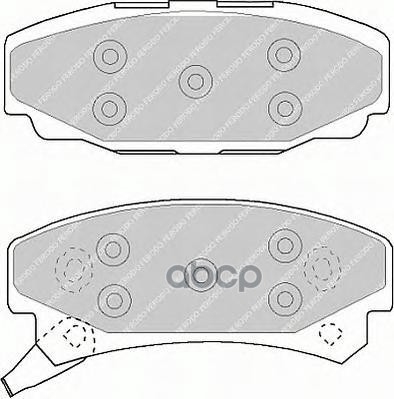 Колодки Торм. Передние "Ferodo" (Fdb921) Ferodo арт. FDB921