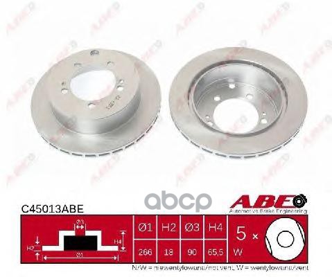 C45013 ABE Диск тормозной