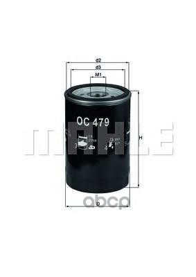 Фильтр масл.FORD MAVERICK/MAZDA TRIBUTE 2.0 2000=> Mahle/Knecht арт. OC479