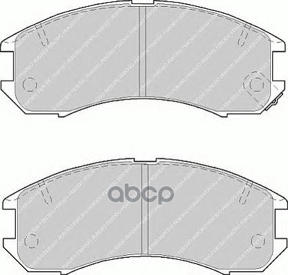 Колодки Торм. Передние "Ferodo" (Fdb576) Ferodo арт. FDB576