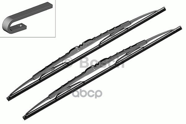 Щетки Стеклоочистителя Комплект Eco! 480Mm/19'+480Mm/19' Bosch арт. 3397005160