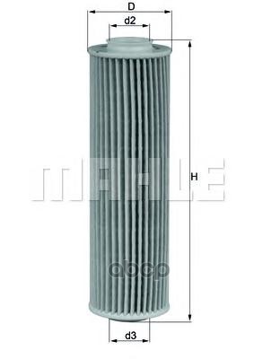 Фильтр масляный OX183/5D1 Mahle/Knecht арт. OX183/5D1