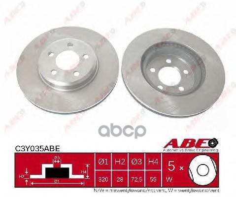 C3Y035 ABE Диск тормозной