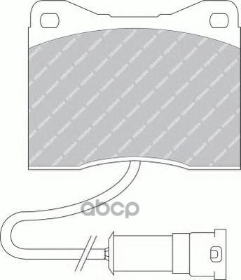 Колодки Торм. Передние "Ferodo" (Fdb399) Ferodo арт. FDB399