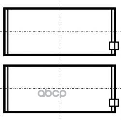 Вкладыш шатуна KOLBENSCHMIDT арт. 79331600
