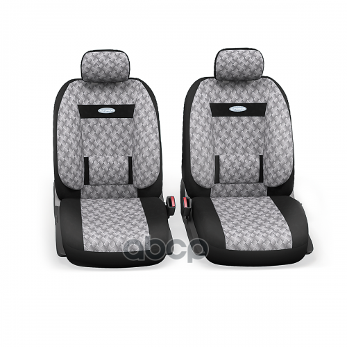 АВТОЧЕХЛЫ COMFORT, АНАТОМ. ПОДДЕРЖКА, ВЕЛЮР, 11 ПРЕДМ., КАРМАН, 6 МОЛН