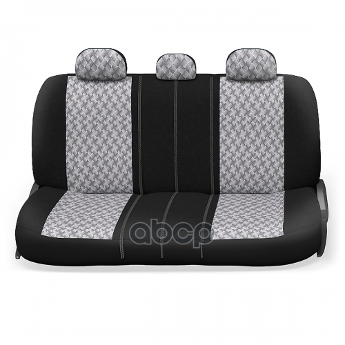 АВТОЧЕХЛЫ COMFORT, АНАТОМ. ПОДДЕРЖКА, ВЕЛЮР, 11 ПРЕДМ., КАРМАН, 6 МОЛН