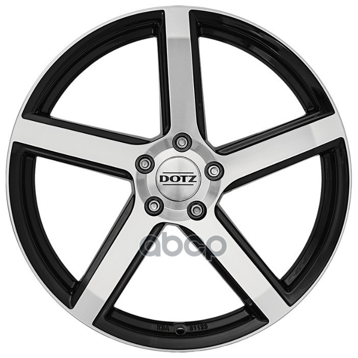 Диск DOTZ, CP5 dark 7x17/5x100ET38 60.1