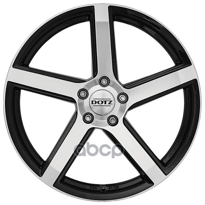 Диск DOTZ, CP5 dark 8x17/5x112ET35 70.1