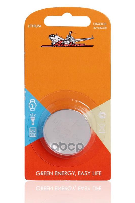 Элемент Питания 1Шт. ! Cr2430 3V AIRLINE арт. CR243001