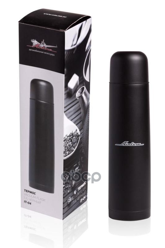 Термос 1Л., Черный ! AIRLINE арт. IT04