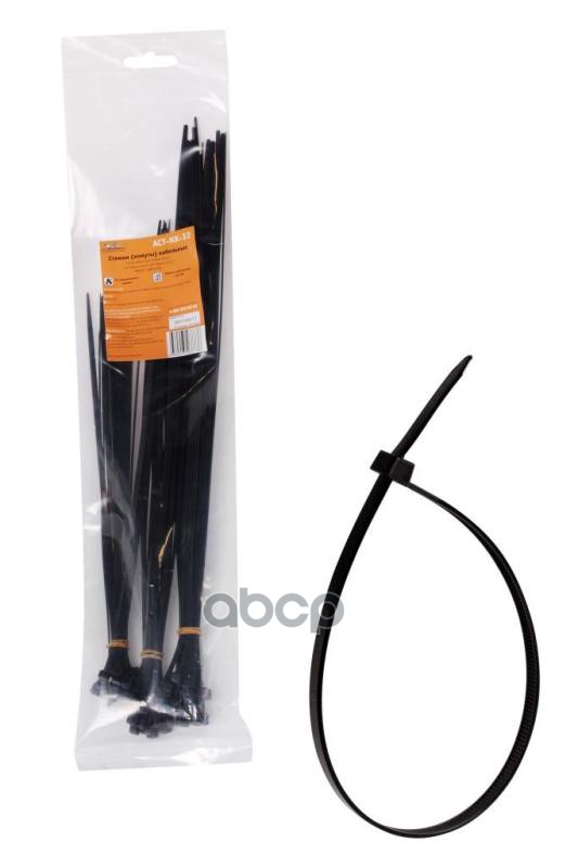 Стяжки Пластиковые, Хомуты Кабельные Черные Набор 60Шт (3,6X250мм-20Шт/3,6X300мм-20Шт/4,8X350мм-20Шт) Airline Act-Nk-32 AIRLI...