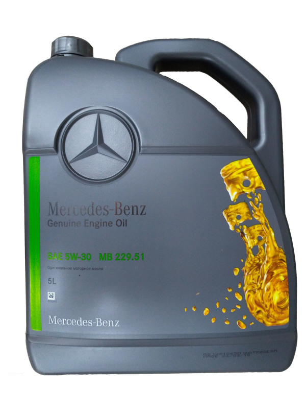 A000989760213BLER MERCEDES-BENZ - купить масло моторное оригинальное 229.51  (дизель) синтетика 5W-30 (5л) (A0009899701AAA4)