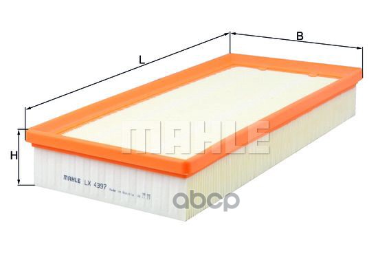 Фильтр возд.LAND ROVER DISCOVERY SPORT/RANGE ROVER EVOQUE Mahle/Knecht арт. LX4397