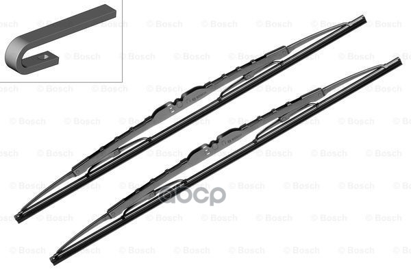 Щетки Стеклоочистителя Комплект Eco! 550Mm/22'+550Mm/22' Bosch арт. 3397005163