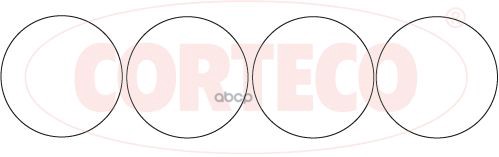 К-Кт Прокладок Гильзы Цилиндра! Citroen Zx/Xantia, Peugeot 205-406 1.6-1.9I/Gti 87> Corteco арт. 020853H