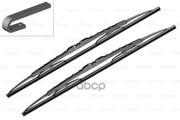 Щетки Стеклоочистителя Комплект Eco! 600Mm/24'+450Mm/18' Bosch арт. 3397010253