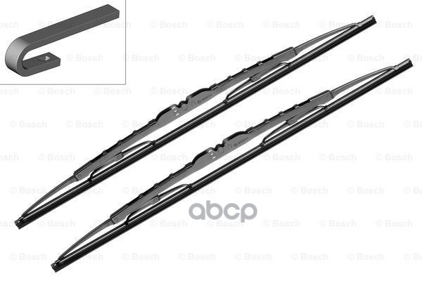 Щетки Стеклоочистителя Комплект Eco! 530Mm/21'+530Mm/21' Bosch арт. 3397005162