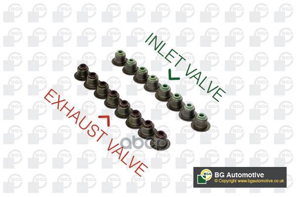 К-кт м/с колпачков BMW M20/M21/S50 (12) Bga арт. VK4304