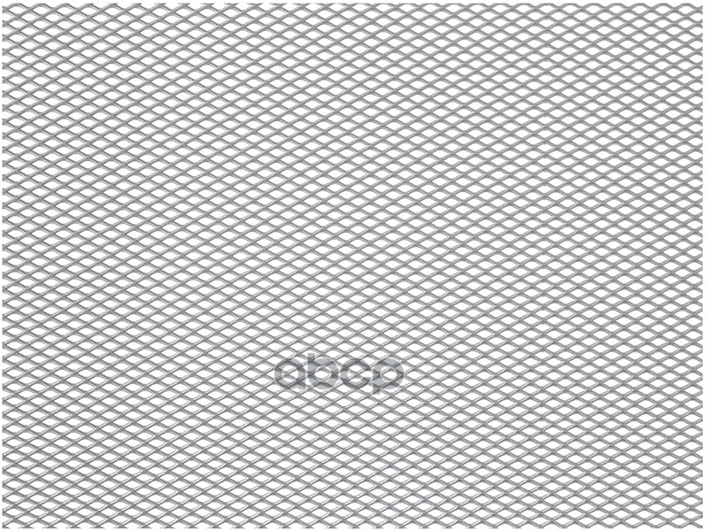 Сетка радиатора защитная алюминиевая 100x30см серебро ячейки 6х3,5мм (DOLLEX) DK