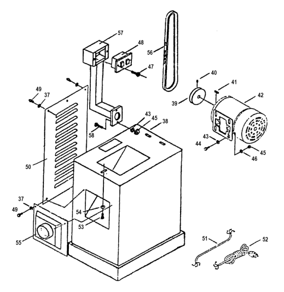 miller furnace parts diagram