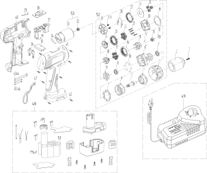 Dhp482 makita схема