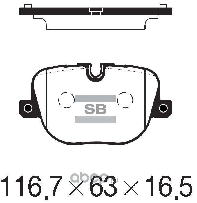 Sangsin brake SP2237