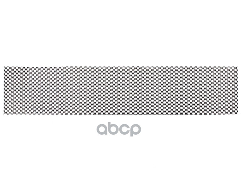 Облицовка радиатора (сетка) алюминий 100 х 30 см черная ячейки 20 х 6 мм (сота) DolleX 071277