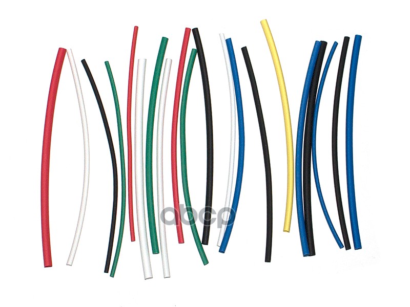 Трубка термоусадочная набор цветные 20 шт. 1 - 2,5 мм Dollex 083048 Rexant