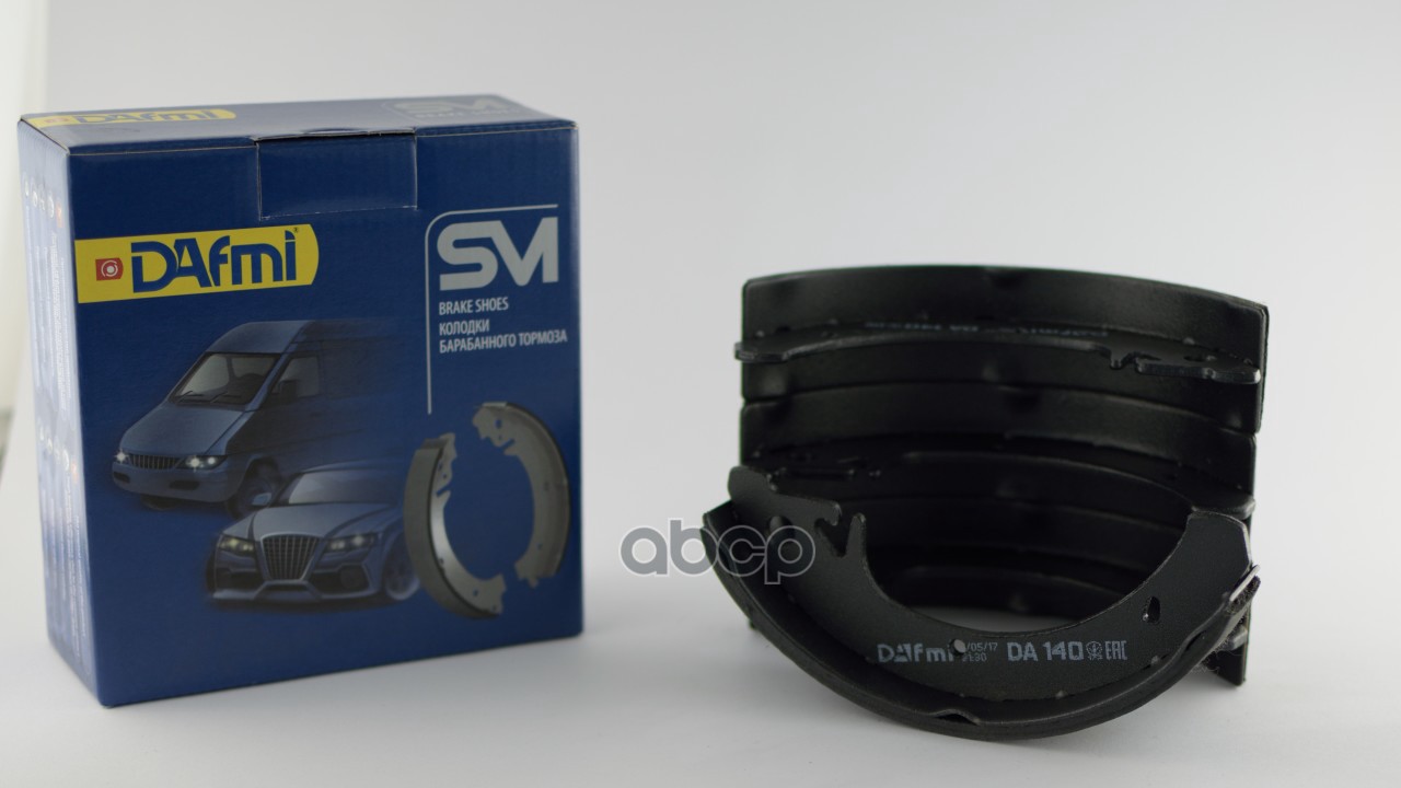 Колодка тормозная 2108-15,1117-19,2170-72,2190-94 зад (к-т) (Dafmi)