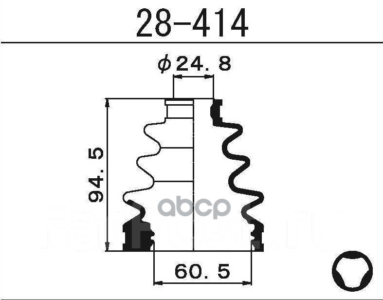 ПЫЛЬНИК ПОЛУОСИ КОМПЛЕКТ