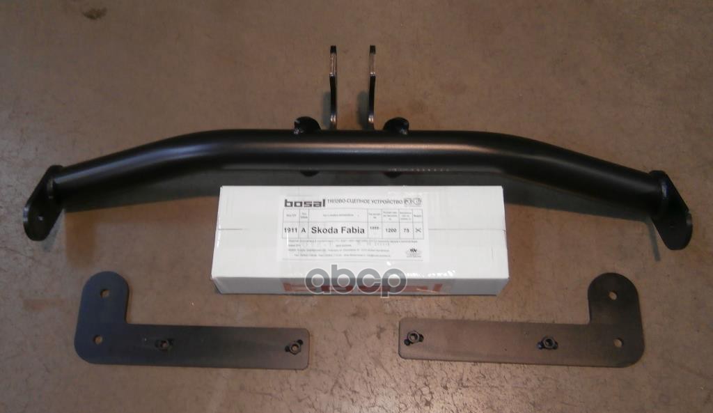 Фаркоп Skoda Fabia хетчбек 2000-2014 крепление шара на двух болтах