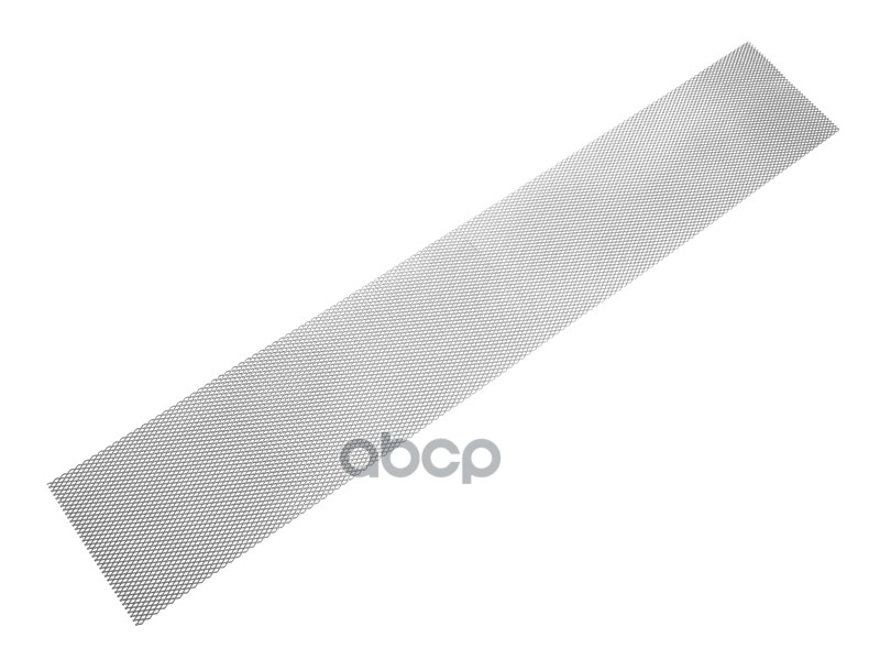 Облицовка радиатора (сетка) алюминий 120 х 20 см серебро ячейки 10 х 5,5 мм Dollex 101471