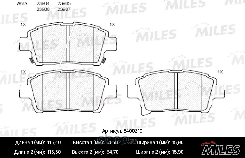 Miles E400210