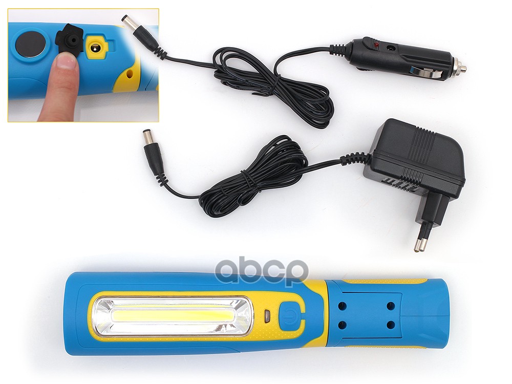 Фонарик инспекционный Li-ion 3.7v магнит, крючок