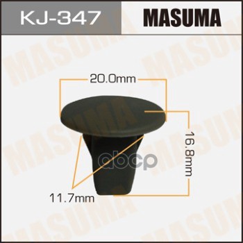Зажим, молдинг / защитная накладка (комплект 50 шт.) Masuma KJ347 для Toyota Starlet