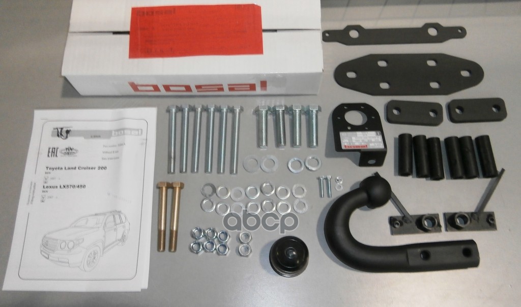 Фаркоп Toyota Land Cruiser 200 2007-2021, Lexus LX 2007-2021 крепление шара на д