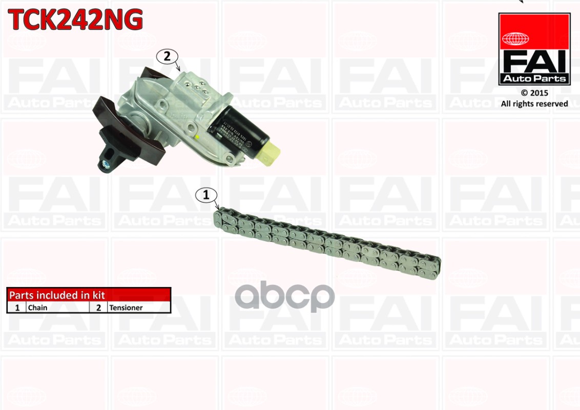 Комплект Цепи Грм Audi A4 (8D2 B5) 2.8 11/94-09/01 (Ack) (Комплект Без Прокладок/Сальников) FAI арт. TCK242NG