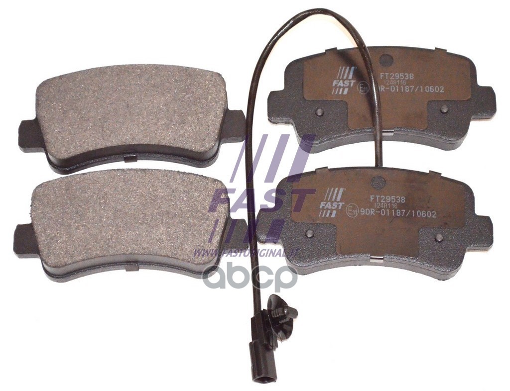 Колодки Тормозные Renault Master 10> Зад 1-Датчик Single Wheel FAST арт. FT29538