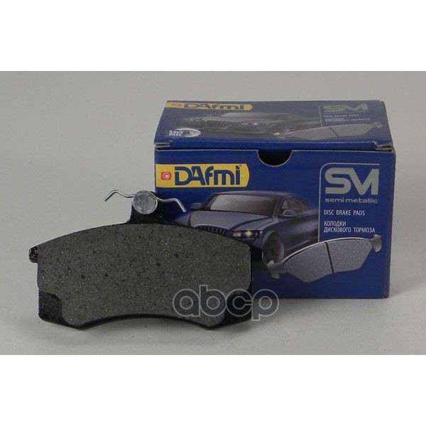 Колодка тормозная 2108-15,1117-19,2170-72,2190-94 пер (к-т) (Dafmi)