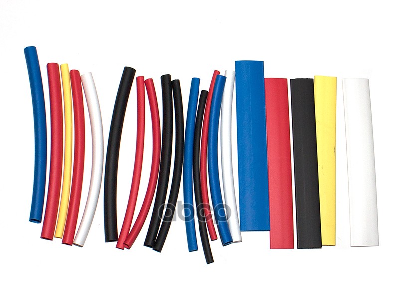 Трубка термоусадочная набор цветные 20 шт. 3 - 10 мм Dollex 083046 Rexant