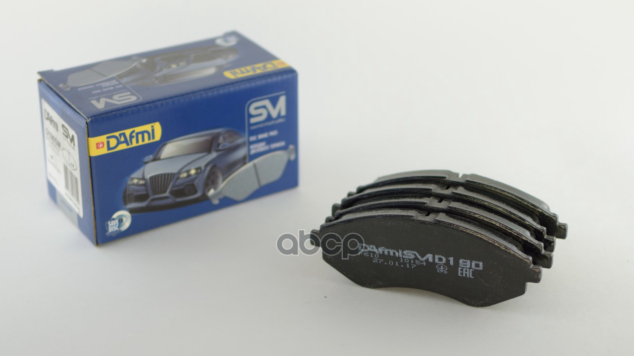 Колодки передние CHEVROLET Aveo. D190SM