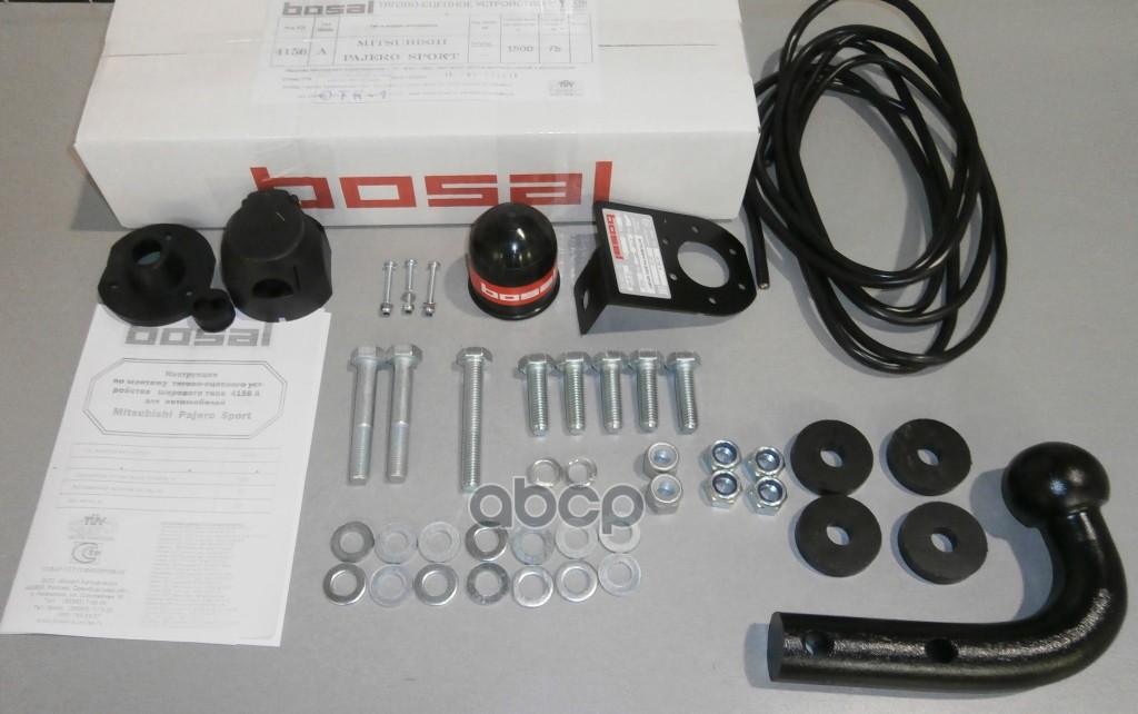 Фаркоп Mitsubishi Pajero Sport 2 2008-2016, Mitsubishi Pajero Sport 3 2016-2021