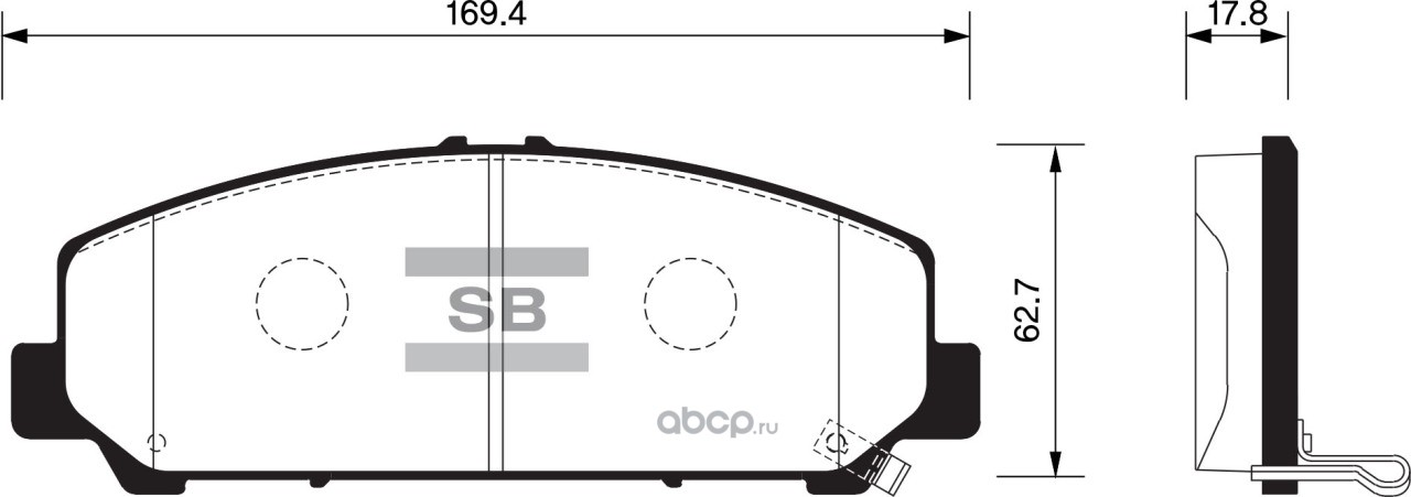 Sangsin brake SP1448