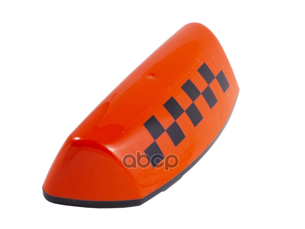 Знак Taxi 12 В на крышу на магните шашечки 6 светодиодов оранжевый DolleX 137547