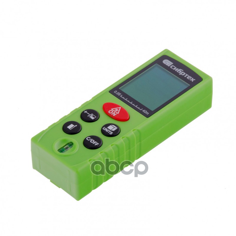 Лазерный дальномер PM-40, 40 м, с пузырьковым уровнем